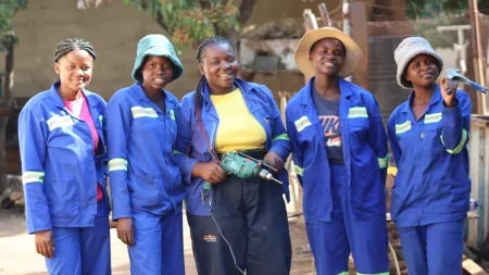 Participants in the START4GIRLS vocational program