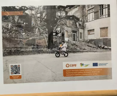 Hope in time of war: A photo exhibition in Dnipro, Ukraine